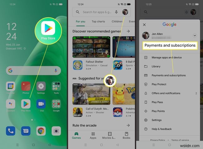 Android पर किसी ऐप से सदस्यता कैसे छोड़ें