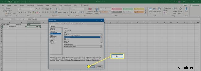 Excel में EDATE फ़ंक्शन का उपयोग कैसे करें