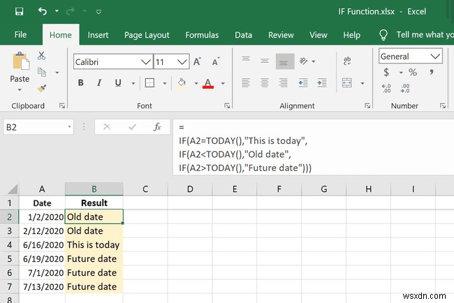วิธีใช้ฟังก์ชัน IF ใน Excel