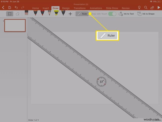 PowerPoint में फ्रीहैंड कैसे बनाएं