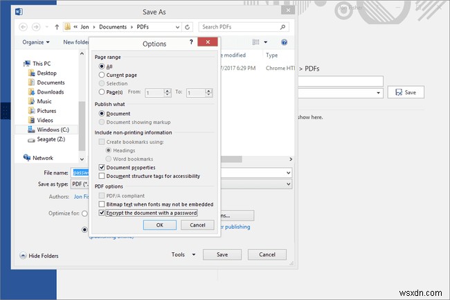 PDF को पासवर्ड कैसे सुरक्षित करें