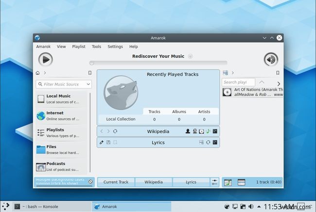 केडीई डेस्कटॉप वातावरण का अवलोकन