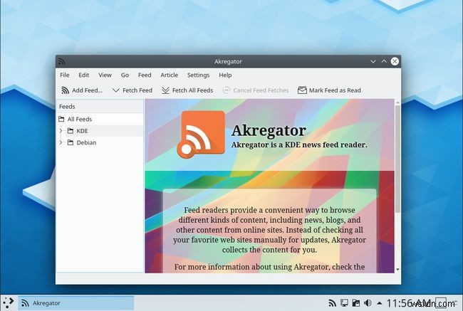 केडीई डेस्कटॉप वातावरण का अवलोकन