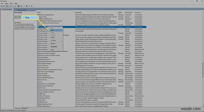 मुद्रण कार्य कैसे रद्द करें और प्रिंटर कतार को कैसे हटाएं