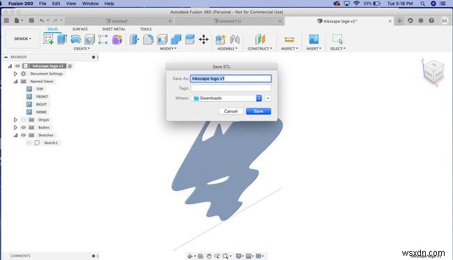 2D छवि या लोगो को 3D मॉडल में कैसे बदलें