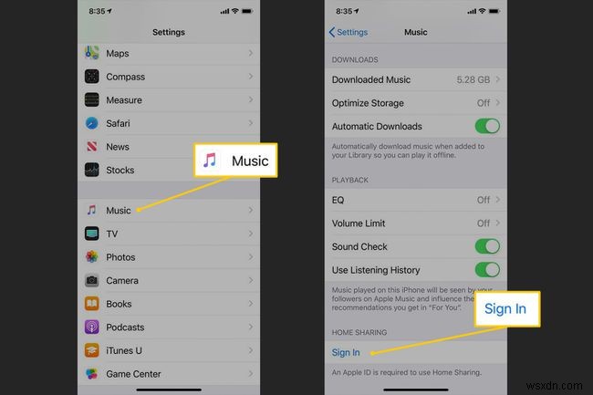 iTunes में होम शेयरिंग कैसे सेट अप और उपयोग करें