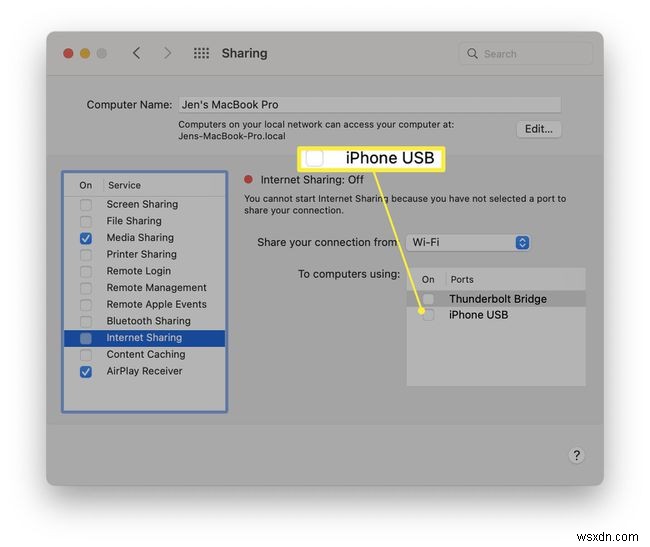 Cách chia sẻ mật khẩu Wi-Fi từ máy Mac sang iPhone