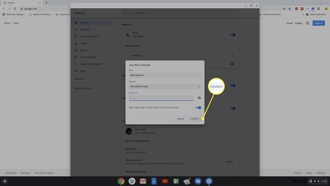 วิธีเชื่อมต่อ Chromebook กับ Wi-Fi