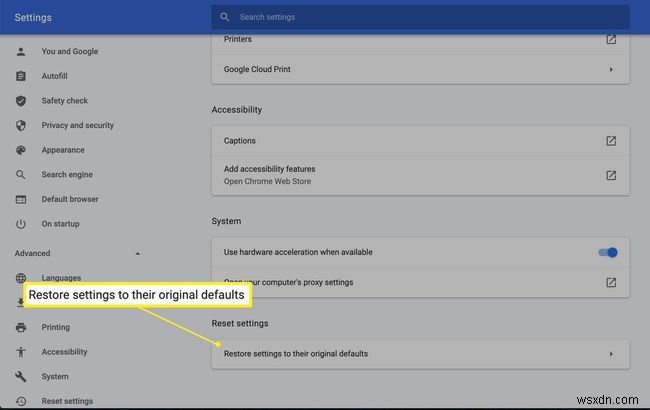 Chrome क्लीनअप टूल का उपयोग कैसे करें