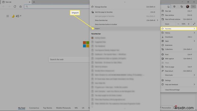 วิธีสำรองข้อมูลรายการโปรดของ Microsoft Edge