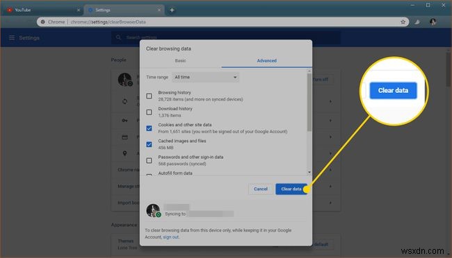 จะทำอย่างไรเมื่อ YouTube ไม่ทำงานบน Chrome