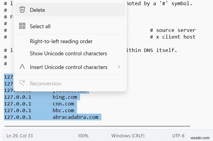 ไฟล์ Windows Hosts คืออะไรและจะแก้ไขอย่างไร