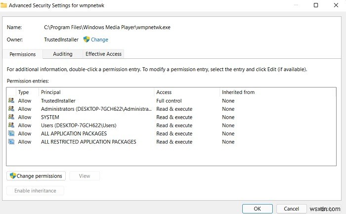 Cách khắc phục việc sử dụng CPU và bộ nhớ cao của Wmpnetwk.exe trong Windows