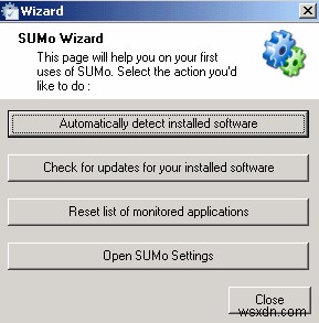รักษาซอฟต์แวร์ที่ทันสมัยในพีซีของคุณด้วย SUMo
