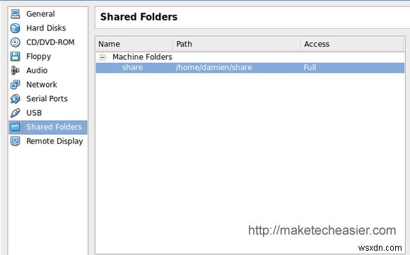 Cách chia sẻ tệp trong VirtualBox với máy chủ Vista và máy chủ Ubuntu