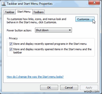 วิธีปรับแต่งเมนูเริ่มของ Windows 7 เพื่อประสิทธิภาพที่ดีขึ้น