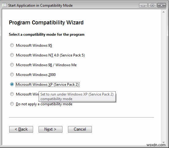 วิธีเรียกใช้โปรแกรมเก่าของคุณใน Windows 7/Vista