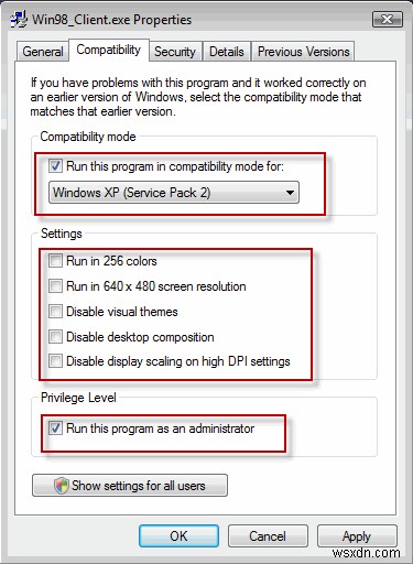 วิธีเรียกใช้โปรแกรมเก่าของคุณใน Windows 7/Vista