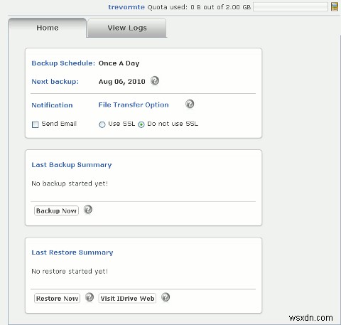 วิธีการสำรอง WordPress ของคุณโดยอัตโนมัติด้วย iDrive
