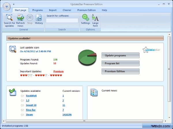 รายการซอฟต์แวร์อัปเดตจำนวนมากเพื่อให้คอมพิวเตอร์ของคุณทันสมัยอยู่เสมอ [Windows] 