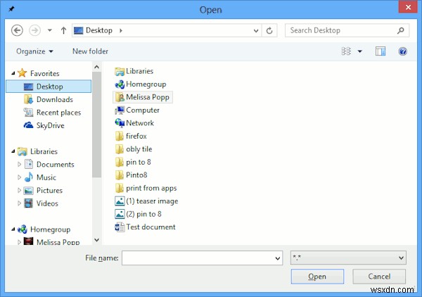 วิธีการปักหมุดที่หน้าจอเริ่มต้นของ Windows 8