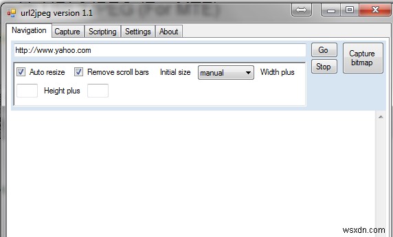 Cách chụp ảnh màn hình của toàn bộ trang web với URL2JPEG