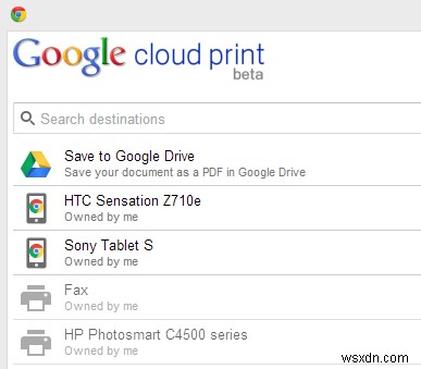 พิมพ์ไฟล์จากระยะไกลใน Windows ด้วย Google Cloud Print