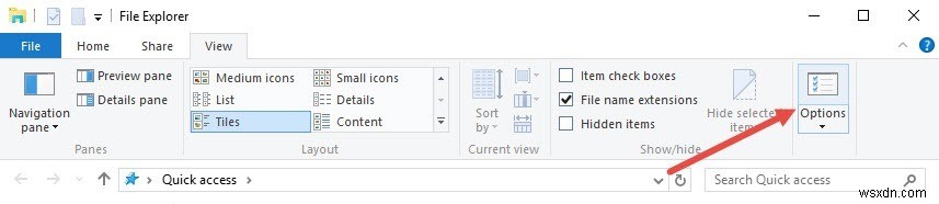 วิธีลบการเข้าถึงด่วนจาก Windows 10 File Explorer