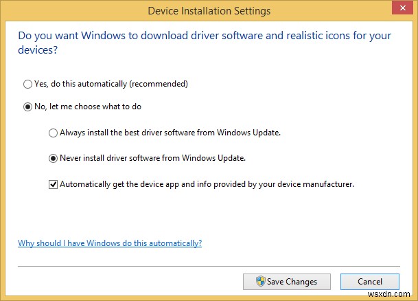 วิธีปิดใช้งานการอัปเดตไดรเวอร์ผ่าน Windows Update