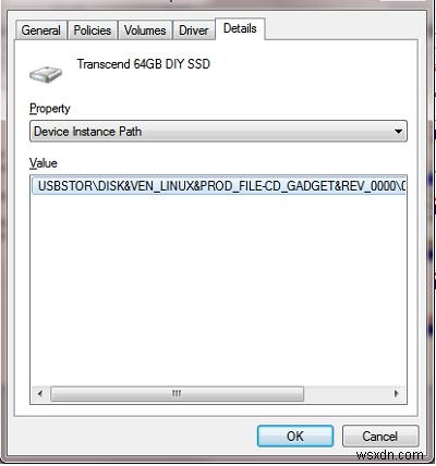 Ổ đĩa flash USB có thể tháo rời làm ổ cứng cục bộ trong Windows 10/7