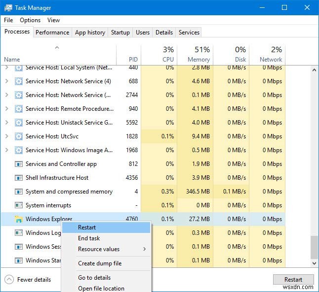 Cách tạo lại bộ nhớ cache biểu tượng bị hỏng trong Windows