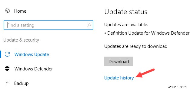 วิธีค้นหาประวัติการอัปเดตใน Windows 10