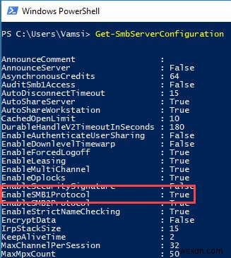Cách tắt SMBv1 trong Windows