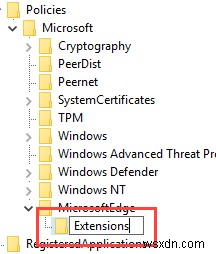 วิธีบล็อกการติดตั้งส่วนขยายในเบราว์เซอร์ Edge