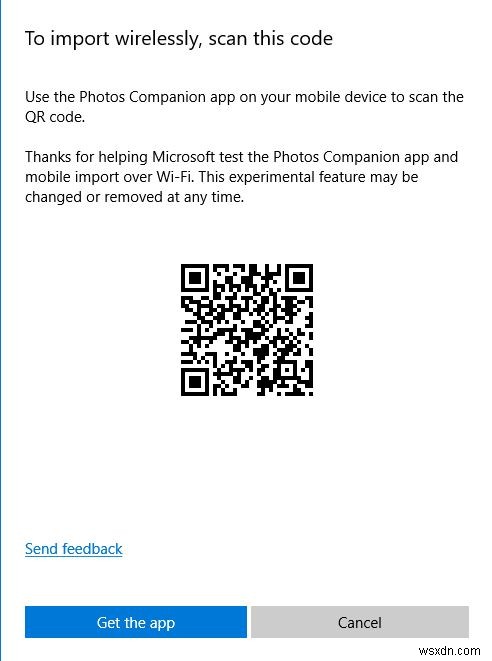 Gửi ảnh đến máy Windows của bạn một cách nhanh chóng và dễ dàng với Photos Companion