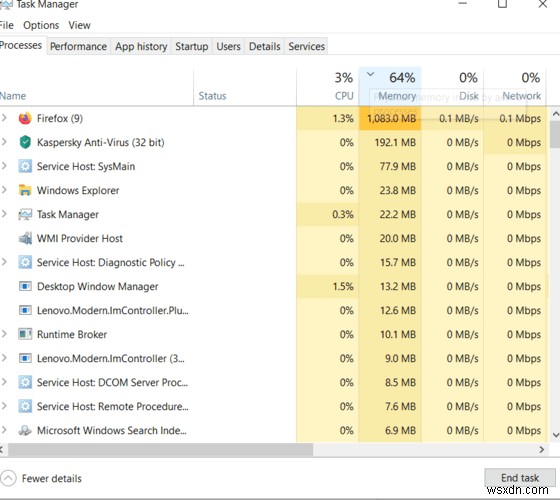 Cách giải phóng RAM trên máy tính Windows