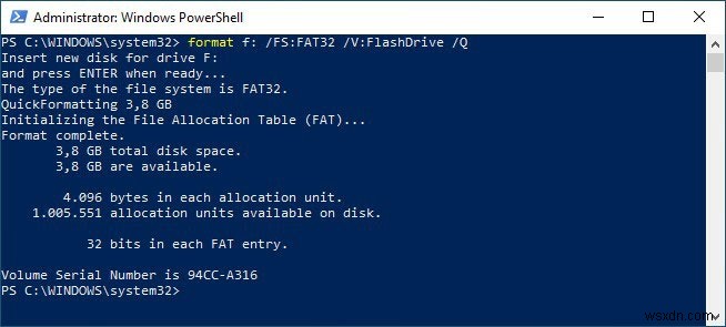 Cách định dạng ổ USB của bạn trong Windows 10