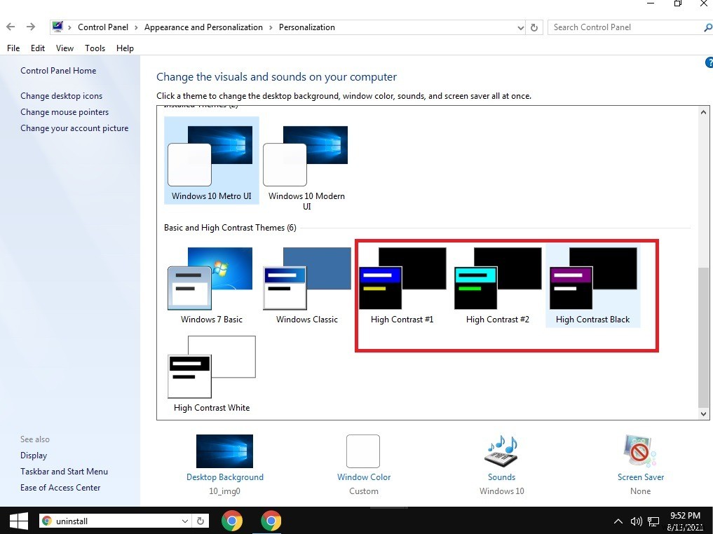 รับและติดตั้งธีม Windows 10 สำหรับ Windows 7