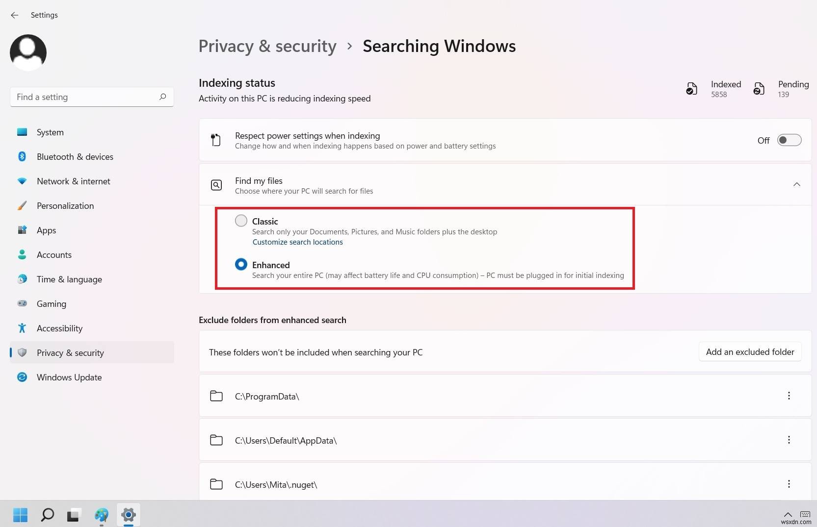 วิธีค้นหาใน Windows