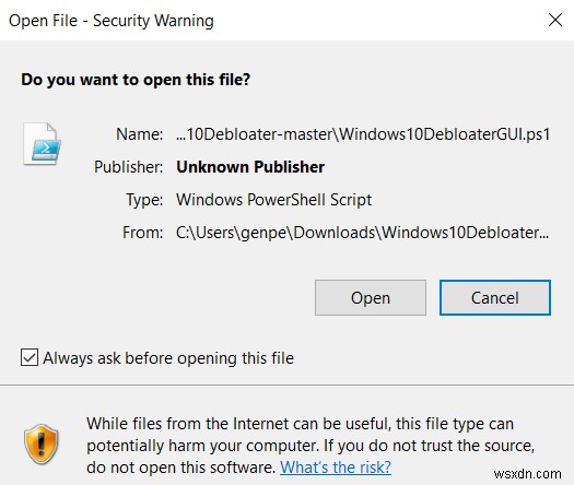 วิธีการลบ Bloatware ออกจาก Windows 10