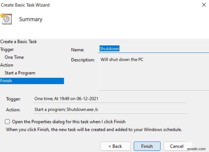 วิธีกำหนดเวลาการปิดระบบ Windows และการเริ่มต้นระบบ