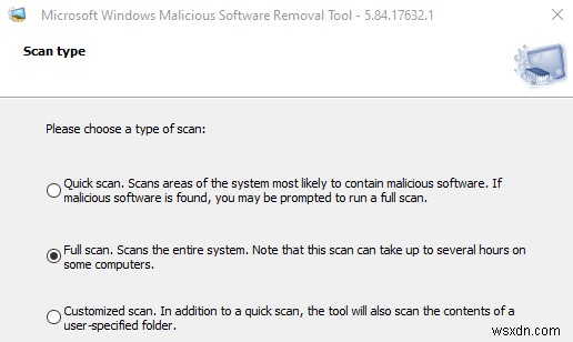 mrt.exe คืออะไรใน Windows และมีความปลอดภัยหรือไม่