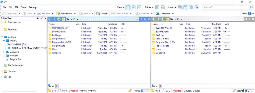 8 ตัวจัดการไฟล์ที่ดีที่สุดสำหรับ Windows 11/10 ในปี 2022