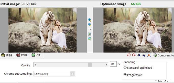 4 โปรแกรมบีบอัดรูปภาพและเครื่องมือเพิ่มประสิทธิภาพออนไลน์ที่ยอดเยี่ยม