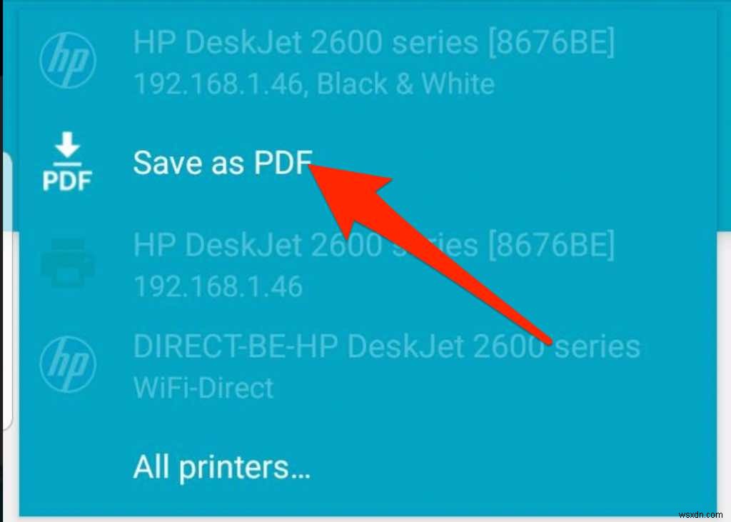 วิธีบันทึกอีเมลเป็นไฟล์ PDF 