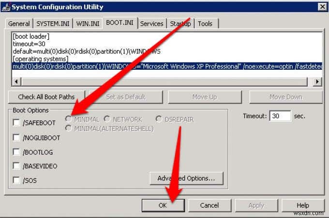 วิธีการบูตเข้าสู่เซฟโหมดใน Windows ทุกรุ่น