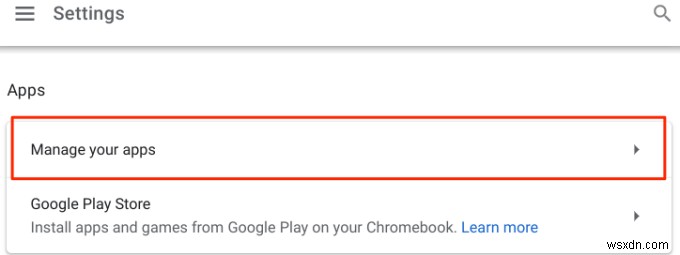 วิธีลบแอพใน Chromebook 