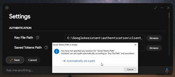 Windows 10 पर Google Assistant का उपयोग कैसे करें