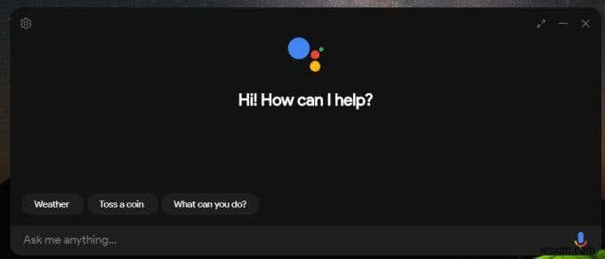 Windows 10 पर Google Assistant का उपयोग कैसे करें