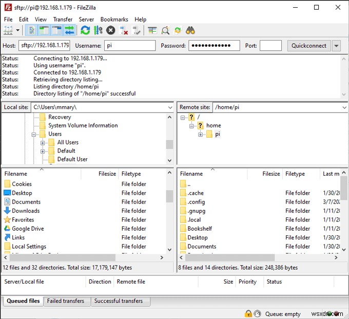 SSH या SFTP को अपने रास्पबेरी पाई में कैसे डालें